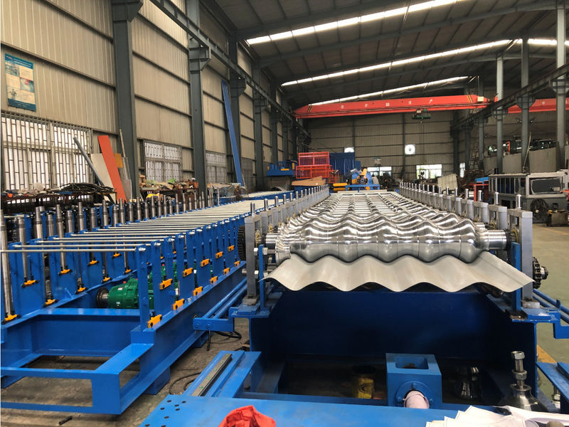 Κίνα καλύτερος Πτυχώνοντας μηχανή φύλλων υλικού κατασκευής σκεπής στις πωλήσεις