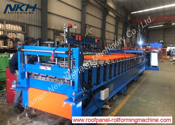 Power Based Roll Forming Machine with Hydraulic Cutting Type