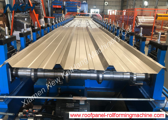Power Based Roll Forming Machine with Hydraulic Cutting Type