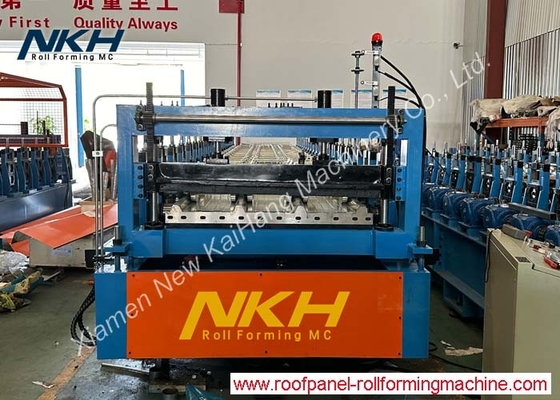 YX38-333-1000 Μηχανή σχηματισμού κυλίνδρων οροφής με μηχανή στοίβασης Μηχανή σχηματισμού κυλίνδρων μετάλλου Αναβαθμίστε την οροφή σας με την υψηλή απόδοσή μας